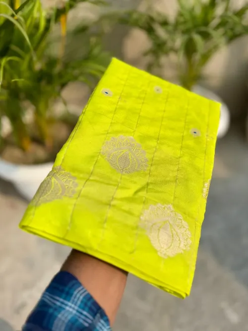 BANARASI WARM SILK DYED SAREES